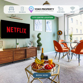 Luxury Apartment - City Centre - Free Parking, Fast Wifi, Sky TV and Netflix by Yoko Property